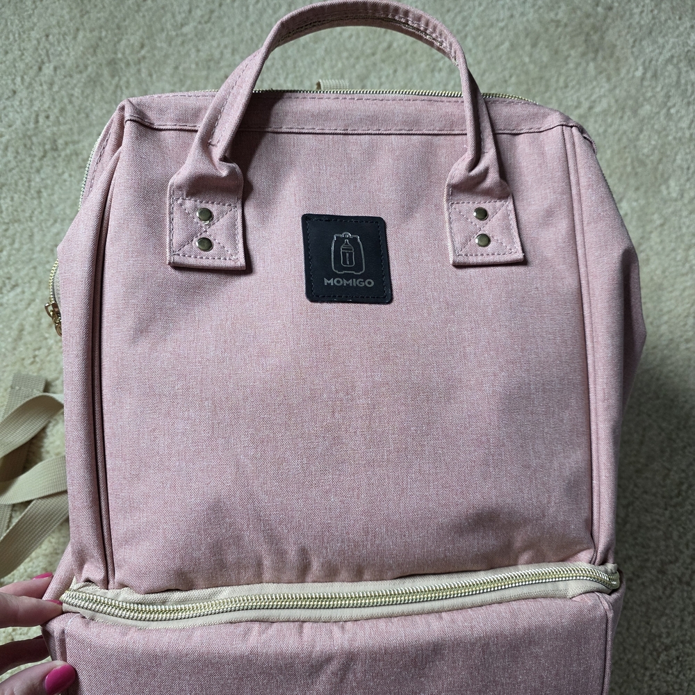 Pink Baby Bag Backpack